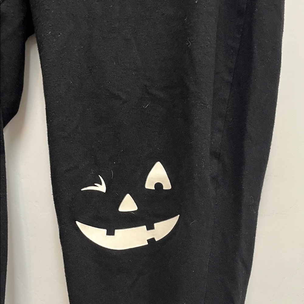 Torrid Glow in the Dark Jack O Lantern Leggings, Size 2 - Picture 3 of 9